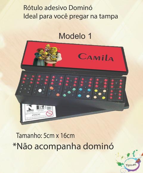 Adesivo para Dominó-shrek