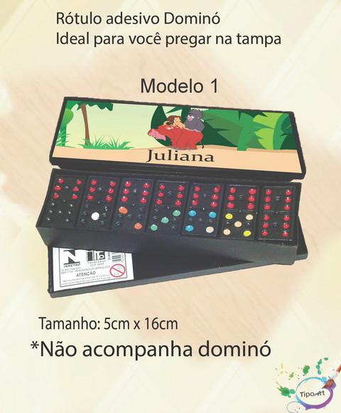 Adesivo para Dominó-tarzan