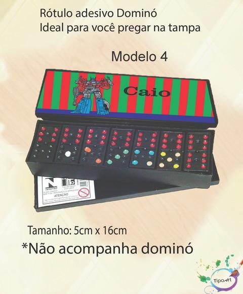 Adesivo para Dominó-transformers