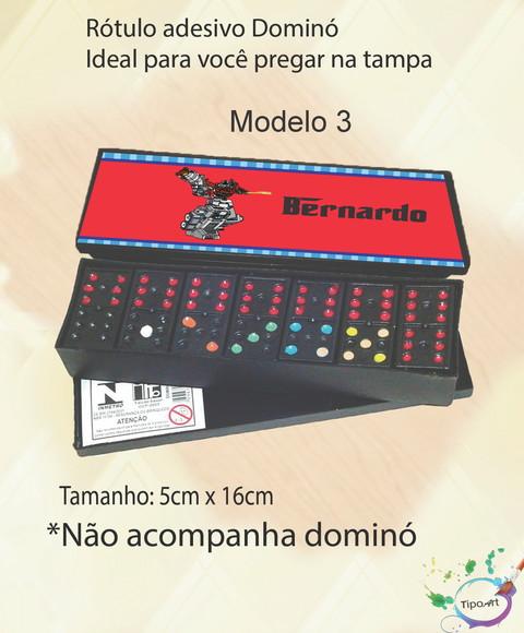 Adesivo para Dominó-transformers