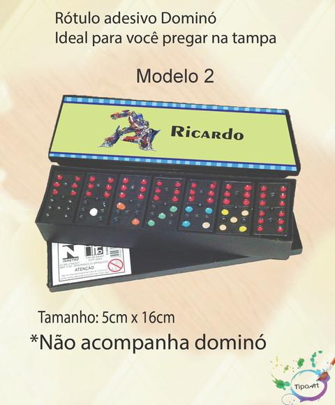 Adesivo para Dominó-transformers