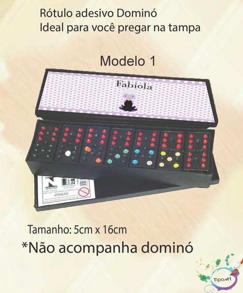 Adesivo para Dominó-vilões