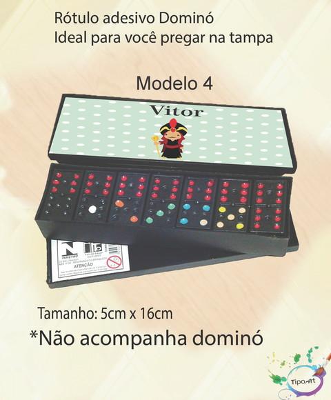 Adesivo para Dominó-vilões