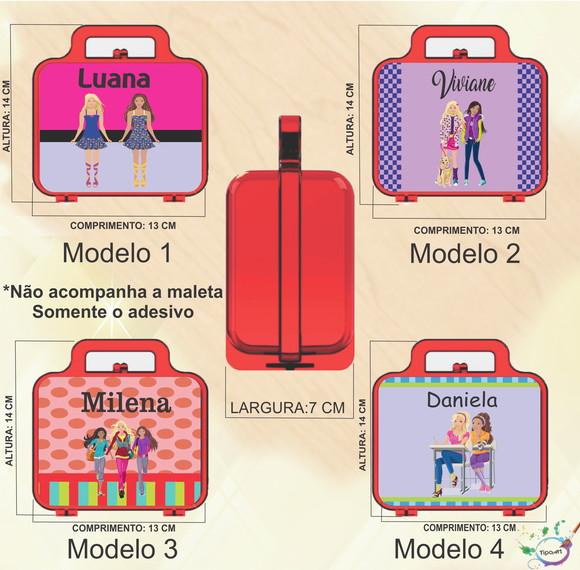 Adesivo para Maletinha-barbie