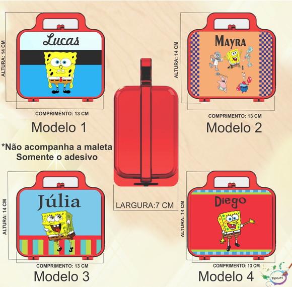 Adesivo para Maletinha-bob Esponja