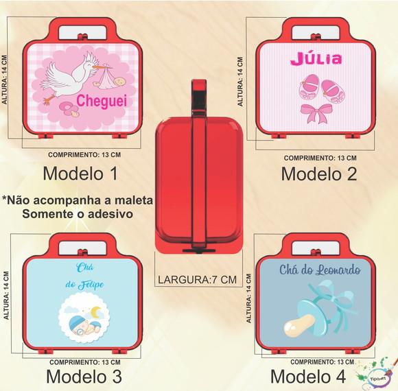 Adesivo para Maletinha-chá de Bebê