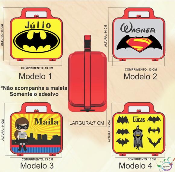 Adesivo para Maletinha-batman