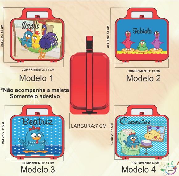 Adesivo para Maletinha-galinha Pintadinha