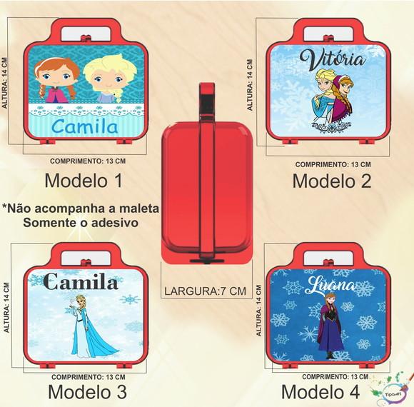 Adesivo para Maletinha-frozen