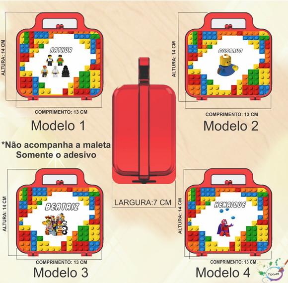 Adesivo para Maletinha-lego