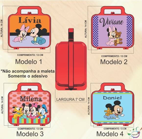 Adesivo para Maletinha-mickey Baby