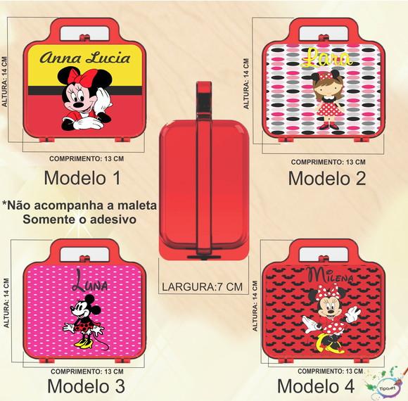 Adesivo para Maletinha-minnie