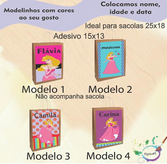 Adesivo para Sacola 15x13 -aurora