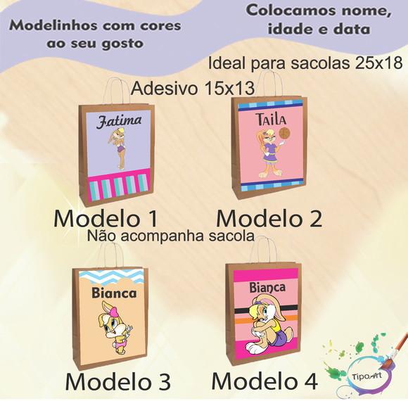 Adesivo para Sacola 15x13 -lola