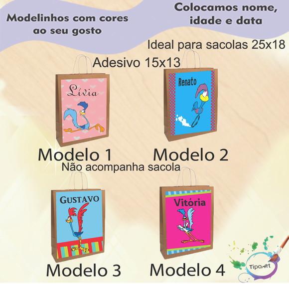 Adesivo para Sacola 15x13 -papaleguas