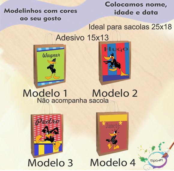 Adesivo para Sacola 15x13 -patolino