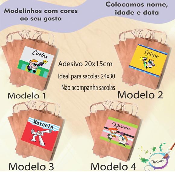 Adesivo para Sacola 20x15 -dexter