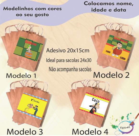 Adesivo para Sacola 20x15 -chaves