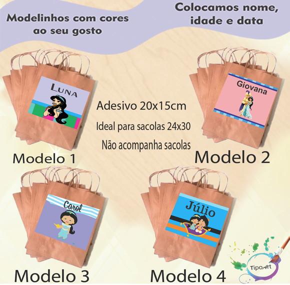 Adesivo para Sacola 20x15 -jasmine