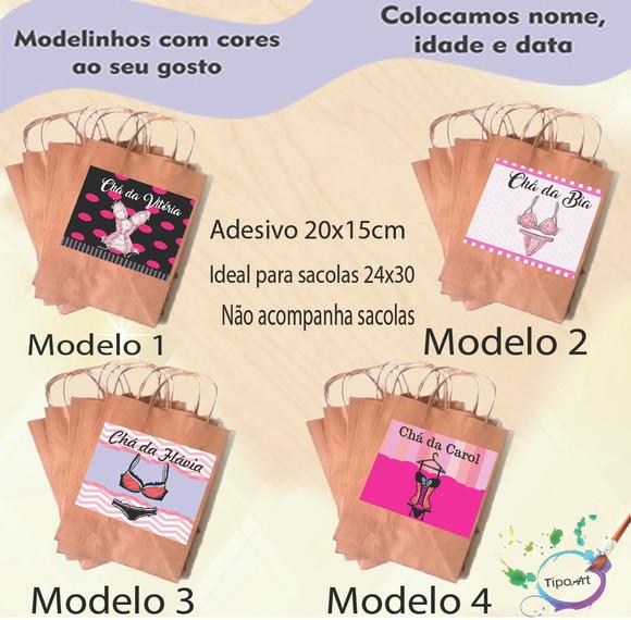 Adesivo para Sacola 20x15 -lingerie#2