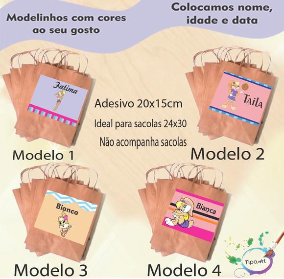 Adesivo para Sacola 20x15 -lola