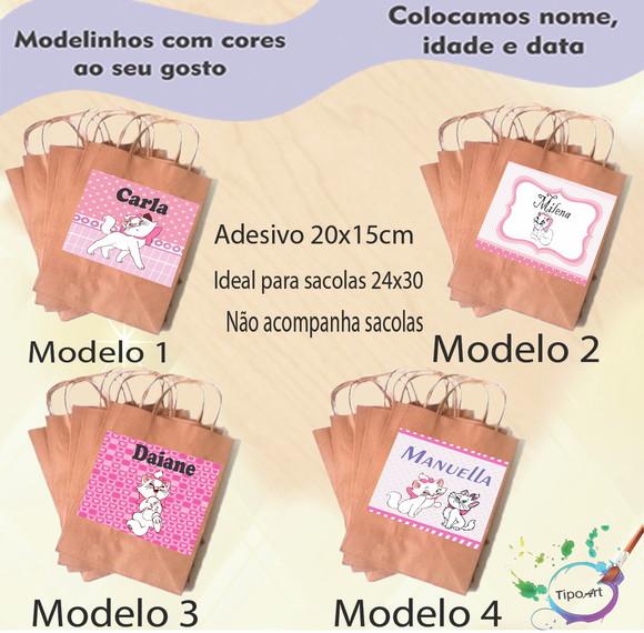 Adesivo para Sacola 20x15 -marie