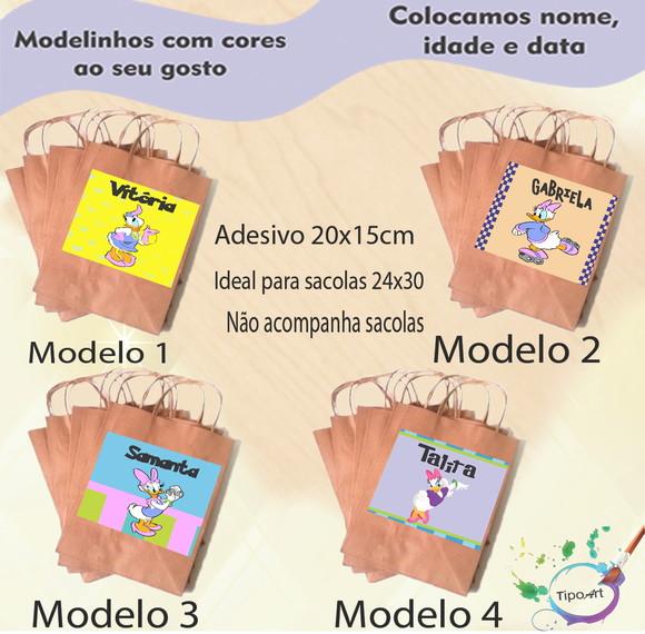 Adesivo para Sacola 20x15 -margarida
