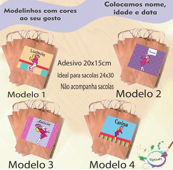 Adesivo para Sacola 20x15 -penelope Charmosa
