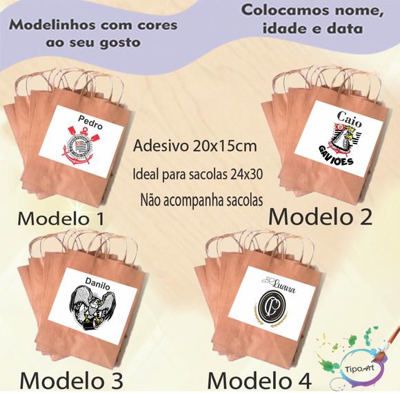 Adesivo para Sacola 20x15 -timão