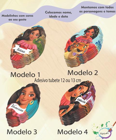 Adesivo para Tubete 12 ou 13 Cm-elena de Avalor