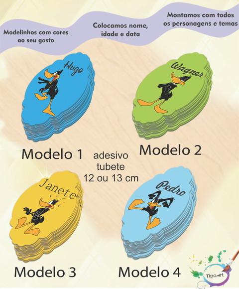 Adesivo para Tubete 12 ou 13 Cm-patolino