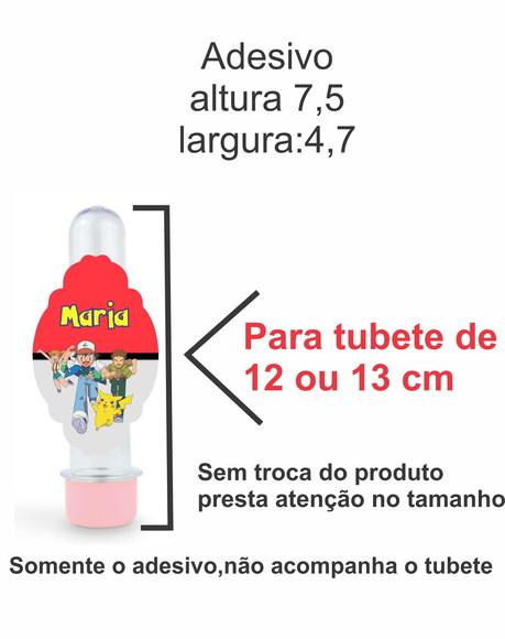 Adesivo para Tubete 12 ou 13 Cm-radio Bita