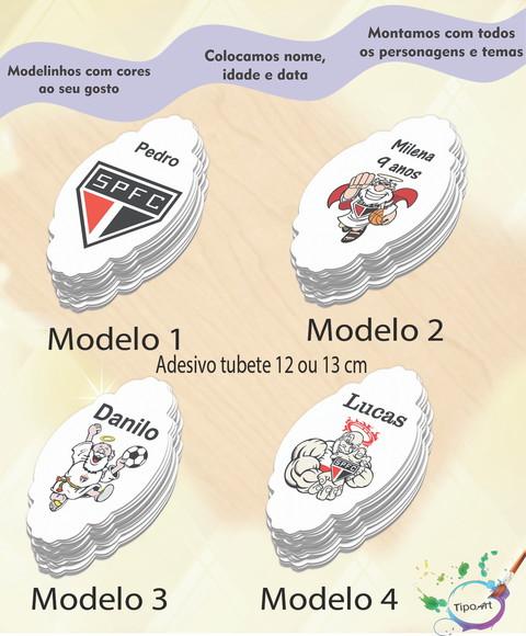 Adesivo para Tubete 12 ou 13 Cm-sp