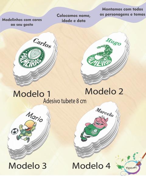 Adesivo para Tubete 8 cm -verdão