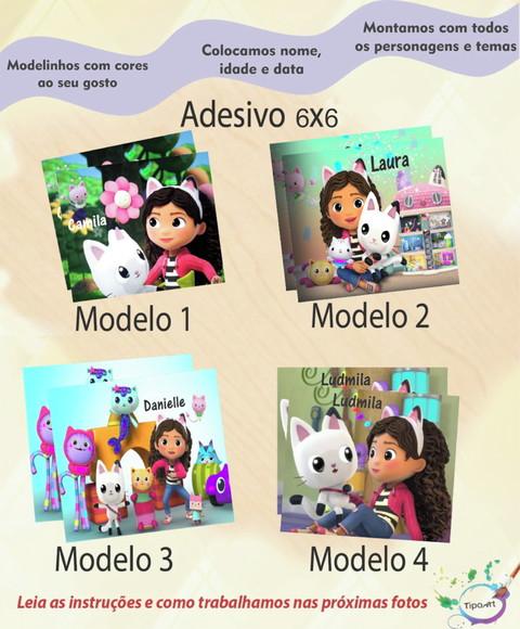 Adesivo Quadrado 6x6