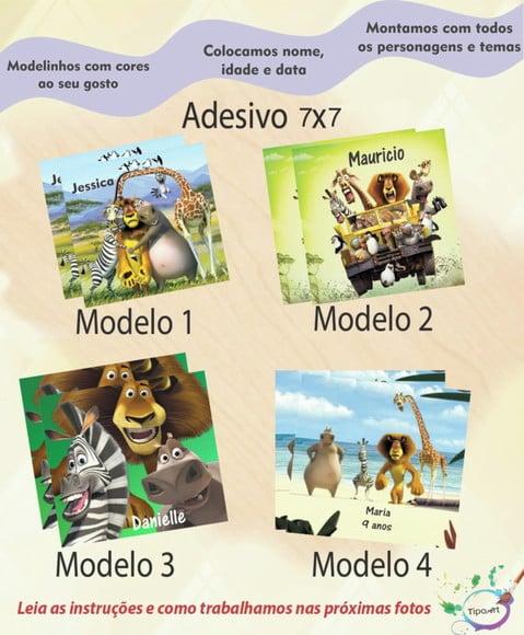 Adesivo Quadrado 7x7