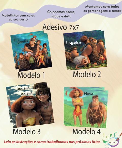 Adesivo Quadrado 7x7