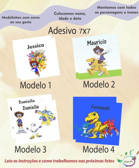 Adesivo Quadrado 7x7