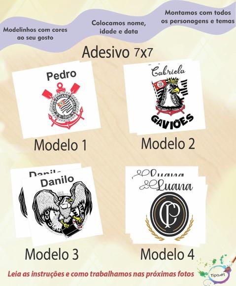 Adesivo Quadrado 7x7-timão