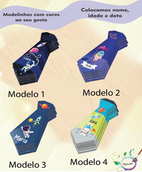 Adesivo(formato Gravata)-astronauta