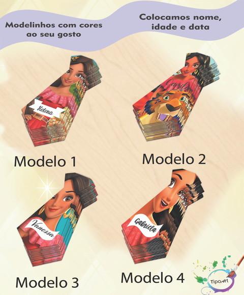 Adesivo(formato Gravata)-elena de Avalor