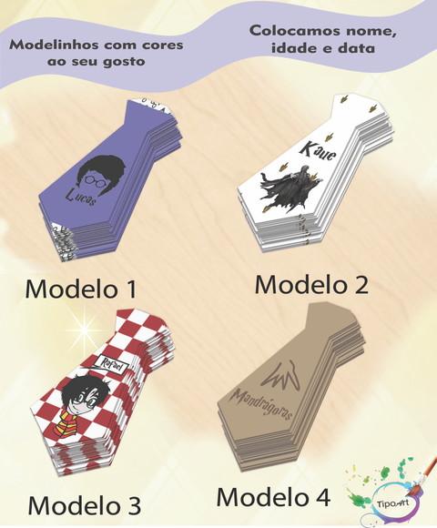 Adesivo(formato Gravata)-harry Potter-modelo 2
