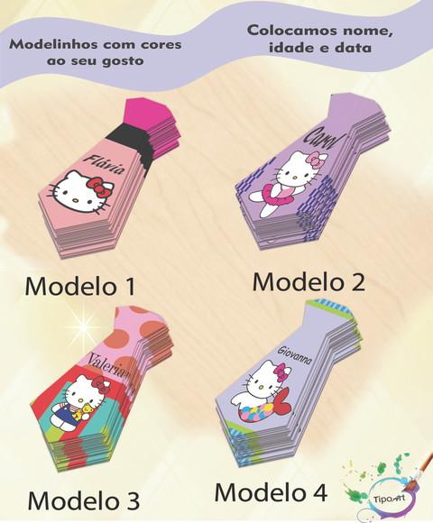 Adesivo(formato Gravata)-hello Kitty