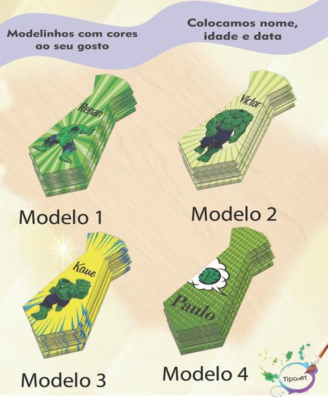 Adesivo(formato Gravata)-hulk