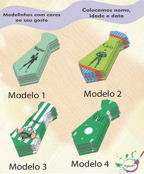 Adesivo(formato Gravata)-lanterna Verde