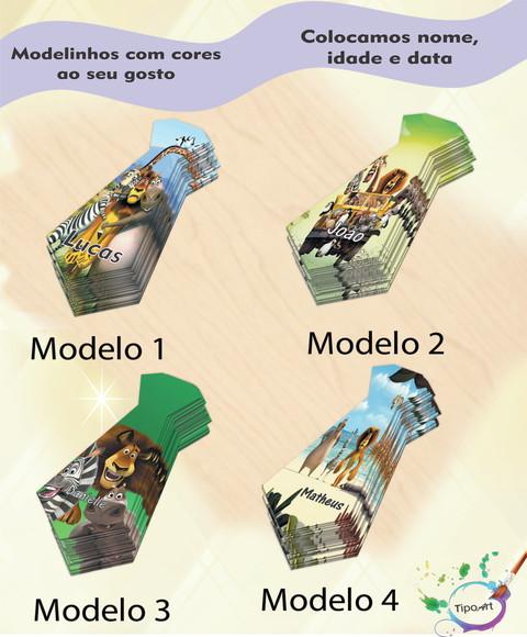 Adesivo(formato Gravata)-madagascar