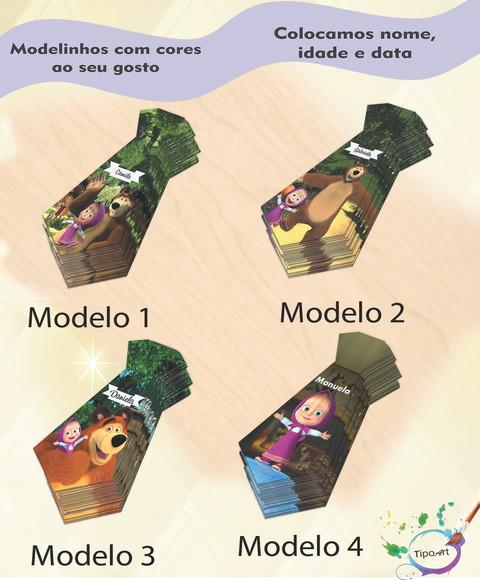 Adesivo(formato Gravata)-masha