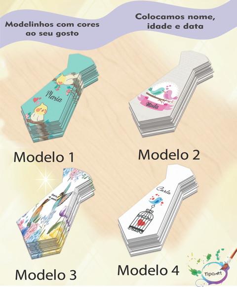 Adesivo(formato Gravata)-pássaros