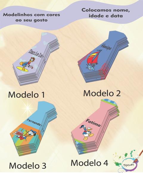 Adesivo(formato Gravata)-pato Donald