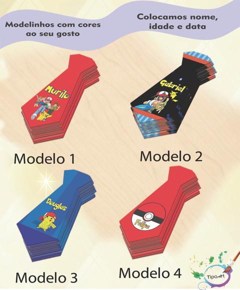 Adesivo(formato Gravata)-pokemon